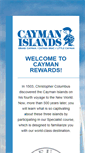 Mobile Screenshot of caymanrewards.com